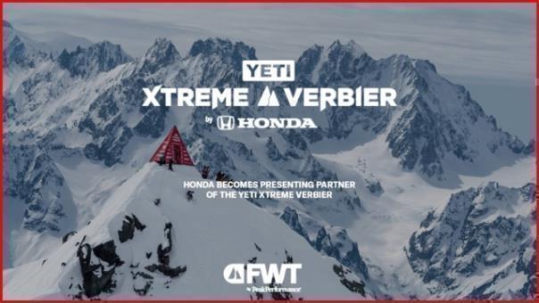 Yeti Xtreme Verbier by Honda: Honda Suisse und die FWT Management SA geben die neue Partnerschaft für das Yeti Xtreme Verbier 2025 bekannt